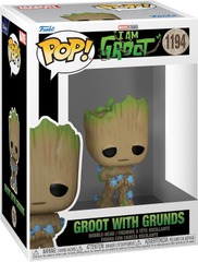 Funko Pop! I am Groot - Groot with Grunds 1194 - Bobblehead